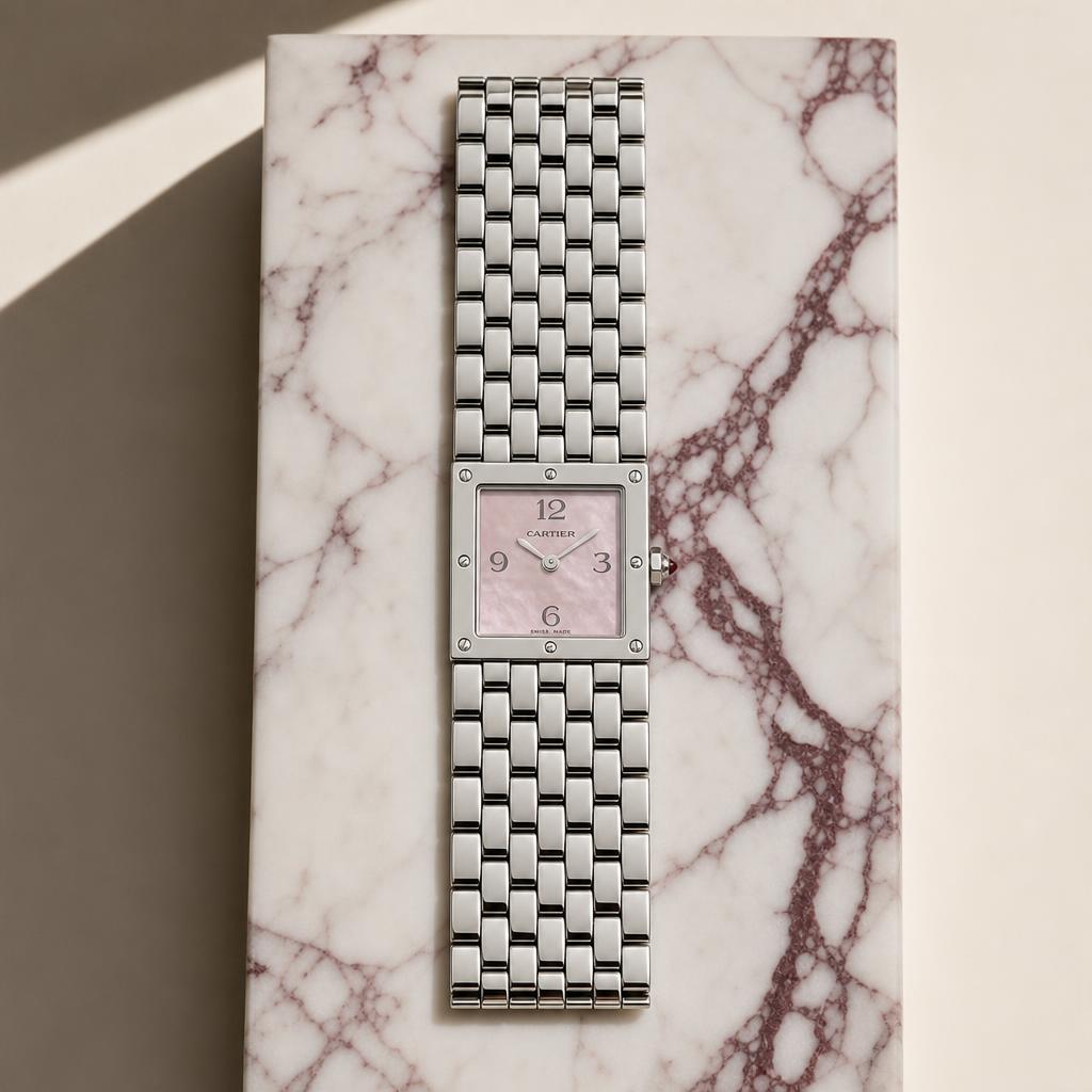 Cartier ruban Panthère watch — visuel studio Rated N Archive